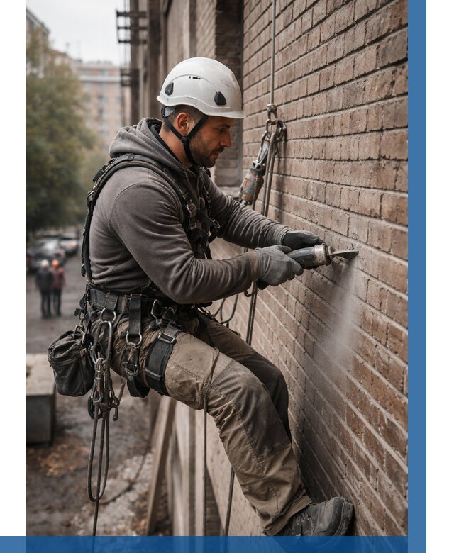 Расшивка кирпичных швов в Бирске от 624 р. | ВЫСОТНИК-Брк