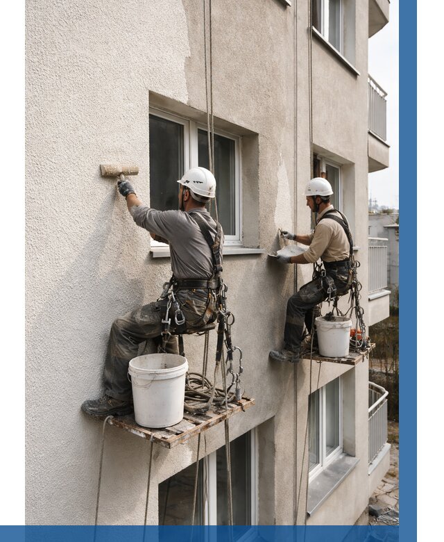 Нанесение короеда на фасад в Бирске от 468 р. | ВЫСОТНИК-Брк