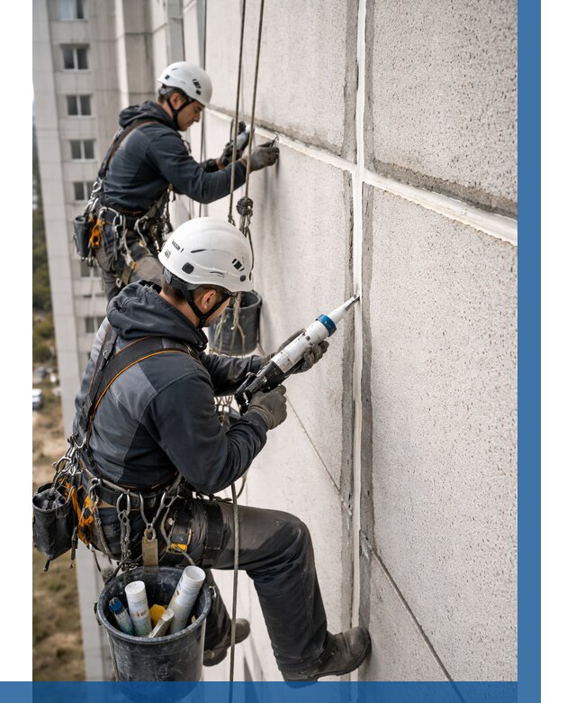 Герметизация межпанельных швов в Бирске от 728 р. | ВЫСОТНИК-Брк