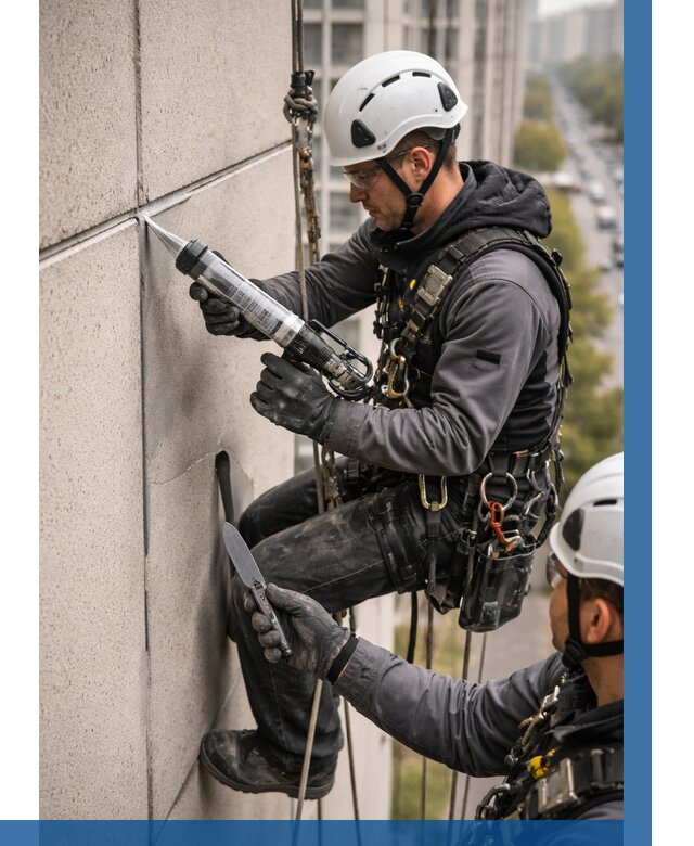 Первичная герметизация швов в Бирске от 624 р. | ВЫСОТНИК-Брк