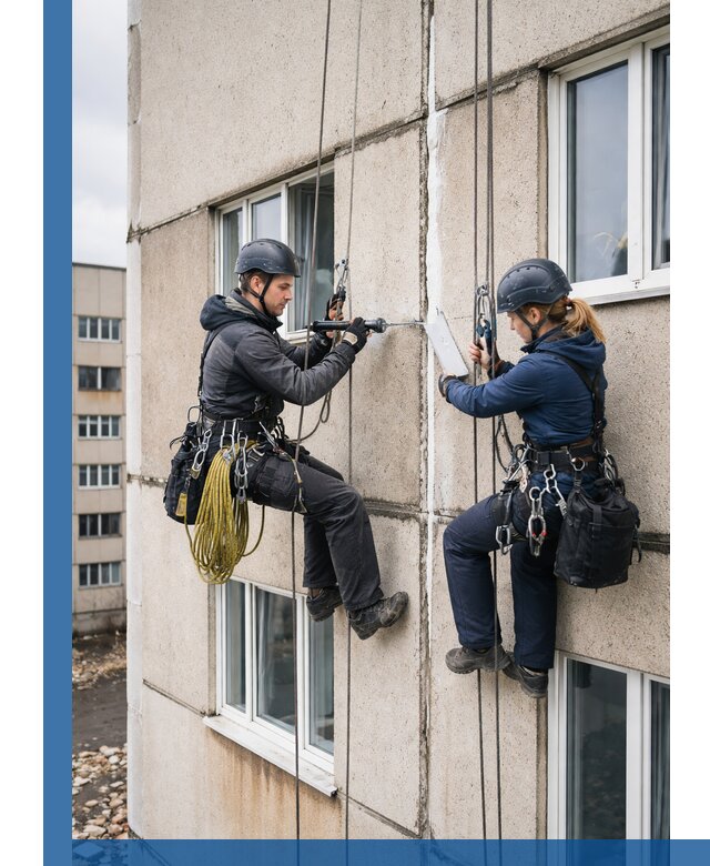 Герметизация межпанельных швов тёплым швом в Бирске