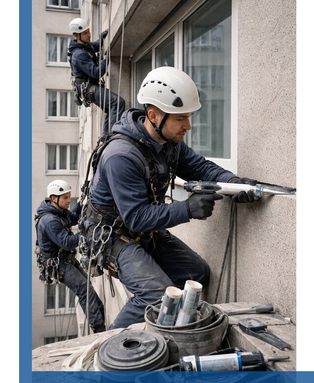 Герметизация швов лоджии в Бирске профессионально и надежно