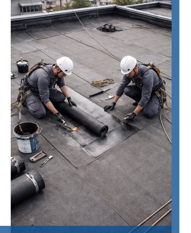 Ремонт мягкой кровли под ключ в Бирске от 728 р. | ВЫСОТНИК-Брк