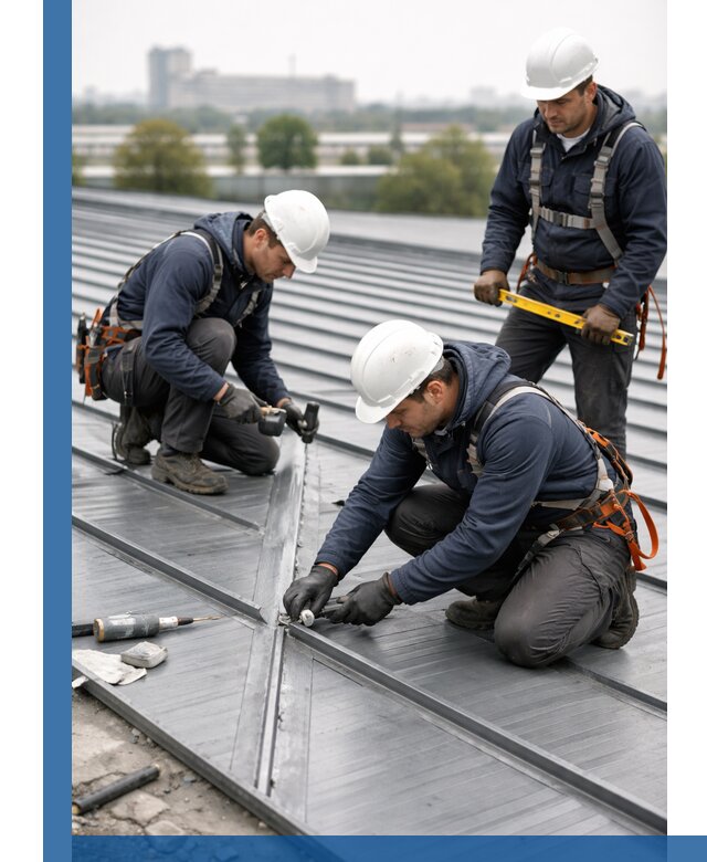 Ремонт фальцевой кровли в Бирске срочно и качественно