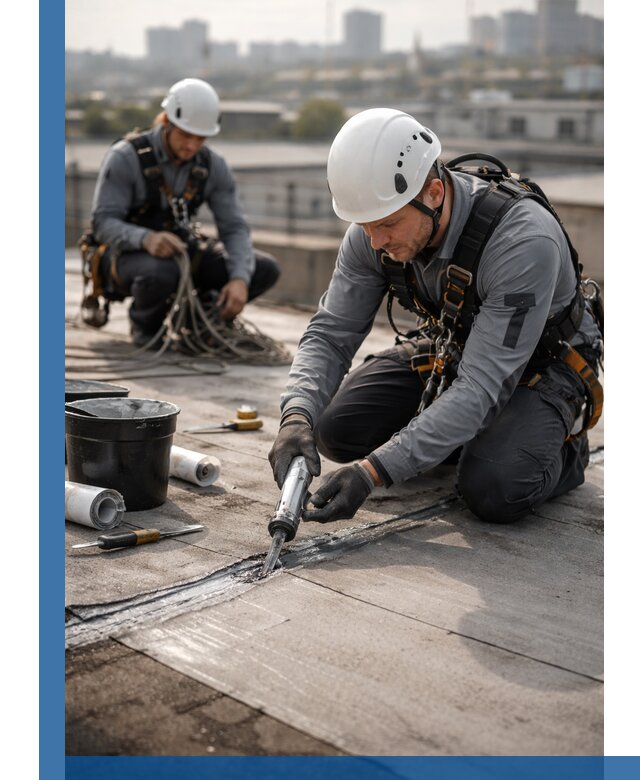 Аварийное и капитальное устранение протечек кровли в Бирске