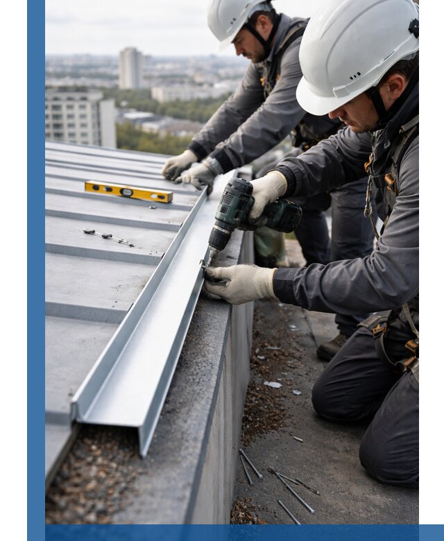 Монтаж капельника на кровле в Бирске с гарантией качества