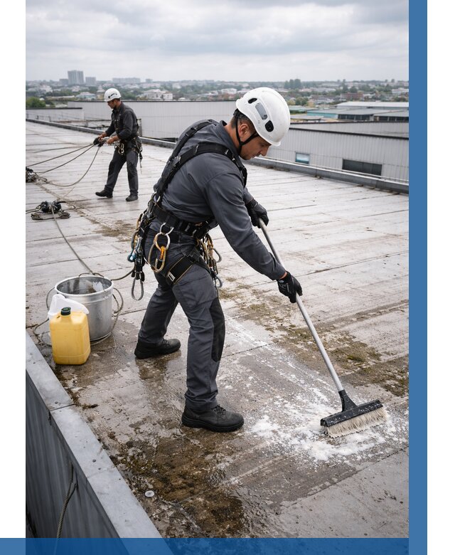 Очистка крыши по графику в Бирске от 7796 р. | ВЫСОТНИК-Брк