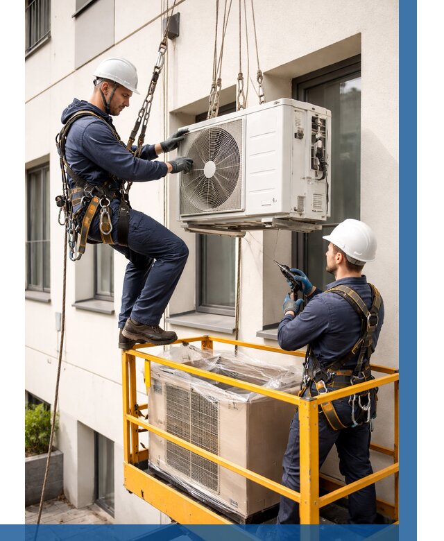 Демонтаж внешнего блока кондиционера в Бирске от 3638 р. | ВЫСОТНИК-Брк