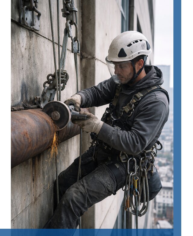 Резка металла на высоте в Бирске по цене от 4677 р. | ВЫСОТНИК-Брк