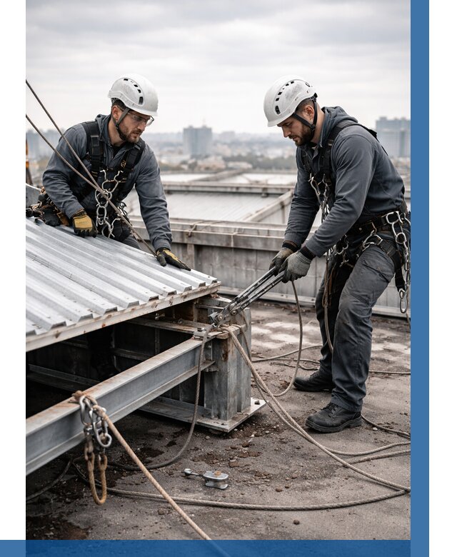 Демонтаж крышной установки в Бирске от 88349 р. | ВЫСОТНИК-Брк