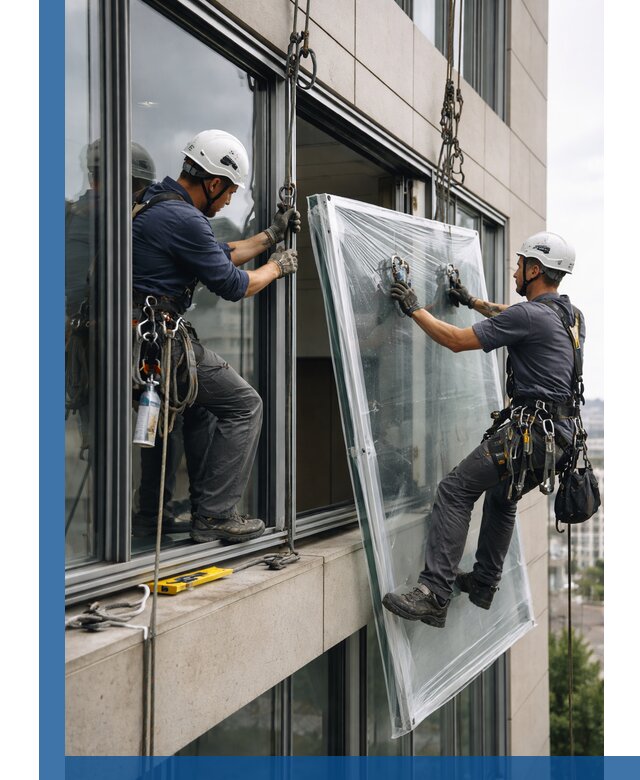Профессиональная замена стекла в витраже в Бирске с гарантией