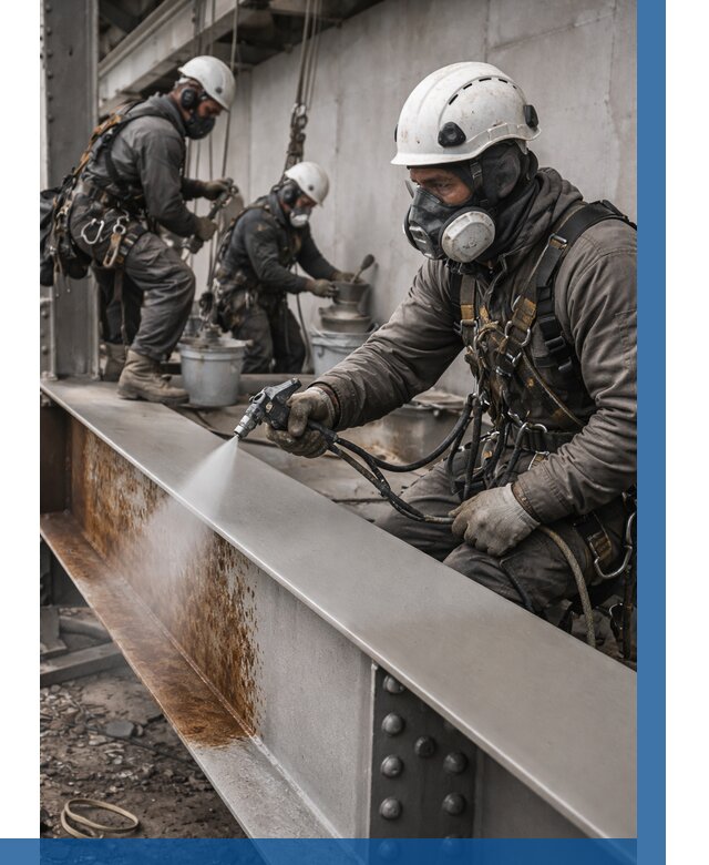 Антикоррозионная покраска металла в Бирске от 728 р. | ВЫСОТНИК-Брк