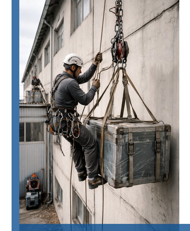 Подъем грузов на высоту в Бирске для промышленных объектов