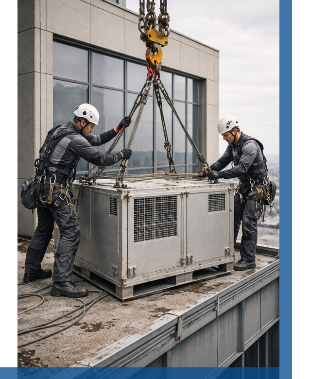 Такелажные работы на высоте в Бирске от 8315 р. | ВЫСОТНИК-Брк