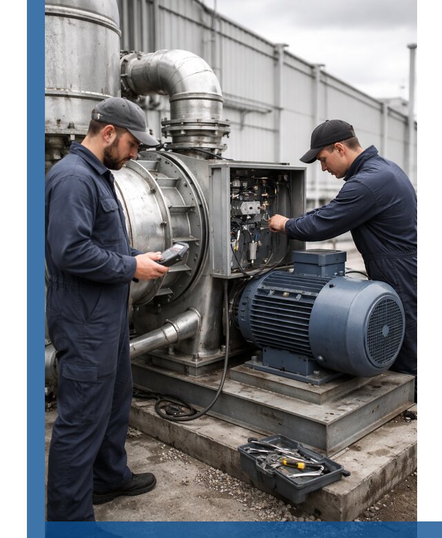 Техническое обслуживание промышленного оборудования в Бирске