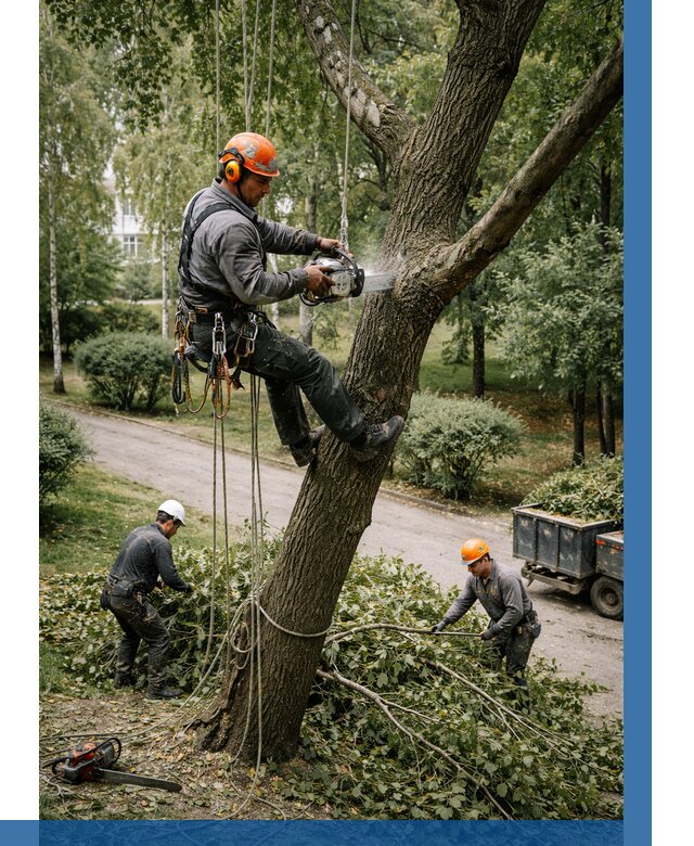 Кронирование деревьев в Бирске от 6756 р. | ВЫСОТНИК-Брк