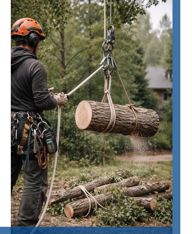 Валка деревьев частями в Бирске от 7796 р. | ВЫСОТНИК-Брк
