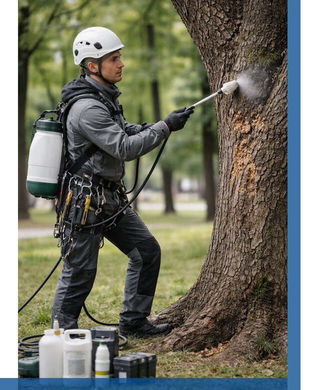 Обработка деревьев от вредителей в Бирске от 4677 р. | ВЫСОТНИК-Брк