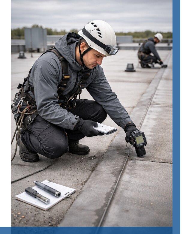 Обследование кровли на протечки в Бирске от 4677 р. | ВЫСОТНИК-Брк