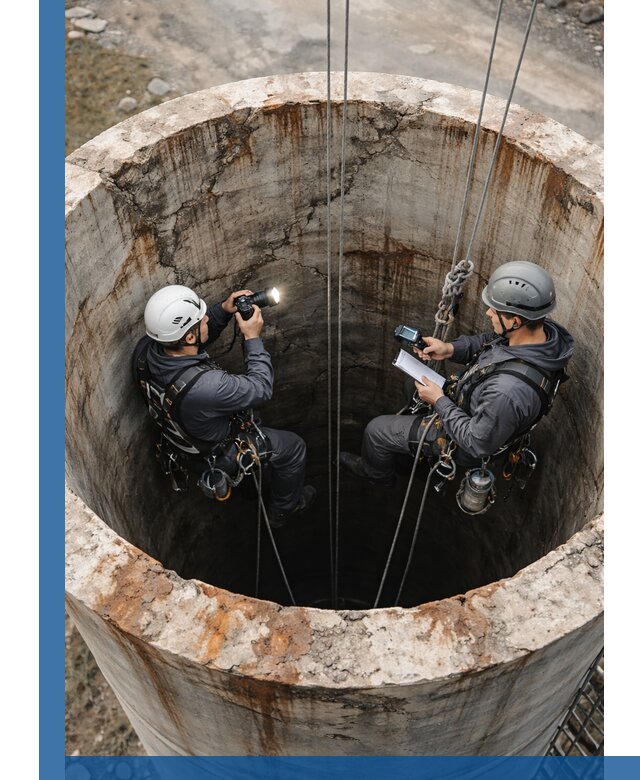 Обследование дымовой трубы: диагностика и оценка состояния в Бирске